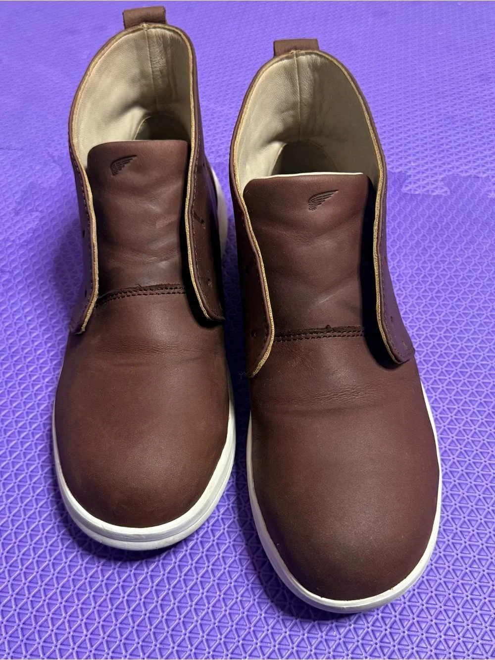 Red Wing Women 6 Zero-G Lite 2035 Mauve Steel Toe SD Work Chukka Boots Gorpcore